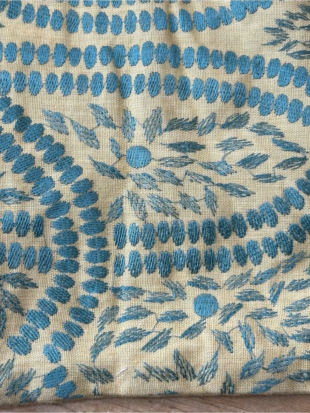 2 Crate & Barrel Embroidered Rowena Pillow Covers 15” x 22”
